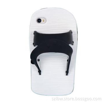 Cool Black Slipper of Taiwan Soft Silicone Protective Cases, 3D Design Allows Easy Grip as Well